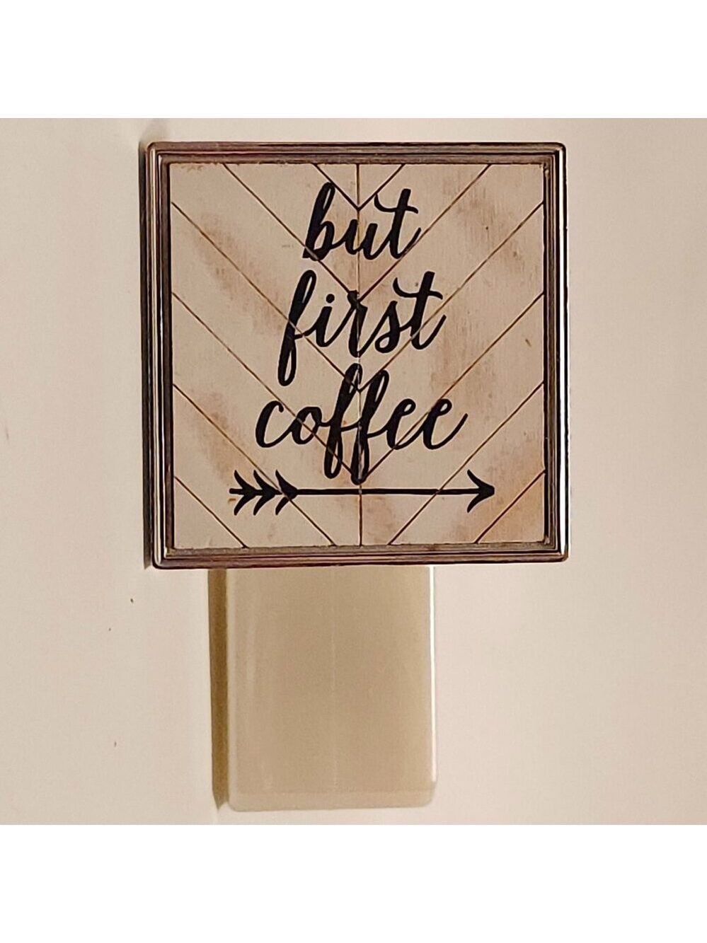 BATH AND BODY WORKS But First Coffee Wallflower Plug In